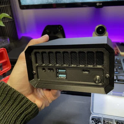 Vỏ Case Mini PC In 3D Cho Bo Mạch Chủ Asrock 4X4 Gọn Gàng