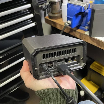 Vỏ Case Mini PC In 3D Cho Bo Mạch Chủ Asrock 4X4 Gọn Gàng