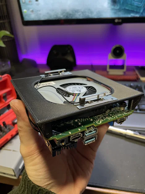 Vỏ Case Mini PC In 3D Cho Bo Mạch Chủ Asrock 4X4 Gọn Gàng - Image 4