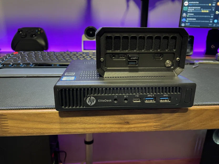 Vỏ Case Mini PC In 3D Cho Bo Mạch Chủ Asrock 4X4 Gọn Gàng - Image 5