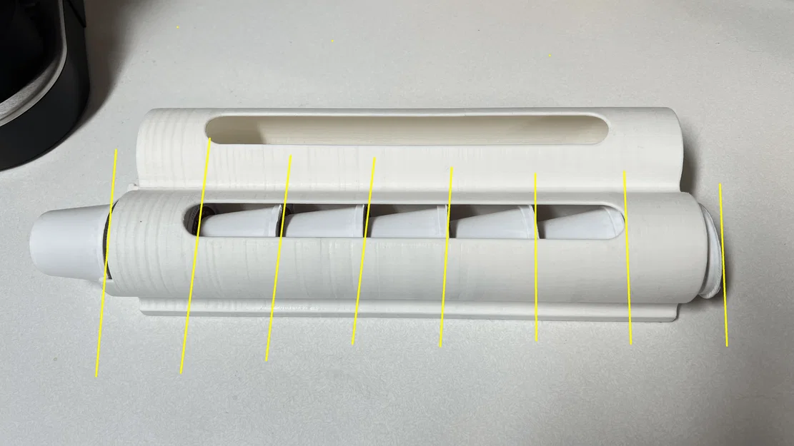 Khay/Ống giữ K-cup 16 viên (remix) – k-cup-tubes-extended.stl - Image 3