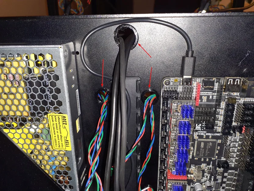 Bộ Gioăng TPU Bảo Vệ Dây Cáp Cho Máy In RatRig Vcore4 - Image 2