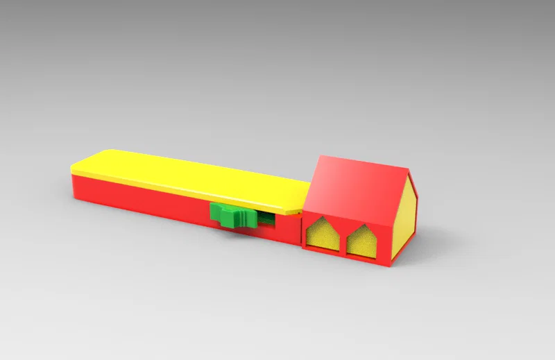 Hộp Đựng Cơ Chế OTF Độc Đáo - Mẫu In 3D Sáng Tạo Không Cần Hỗ Trợ - Image 1