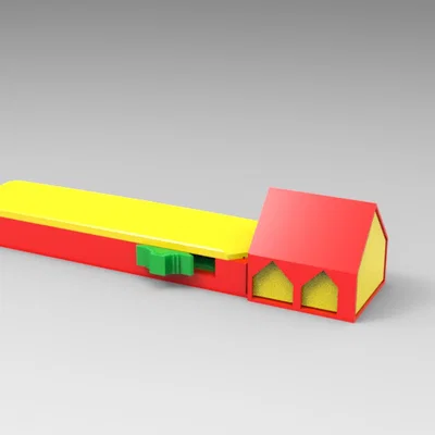 Hộp Đựng Cơ Chế OTF Độc Đáo - Mẫu In 3D Sáng Tạo Không Cần Hỗ Trợ