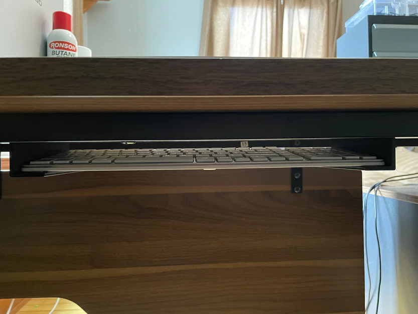Giá gắn dưới bàn cho bàn phím không dây (Under Desk Mount for Wireless Keyboard) - Image 3