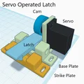 Servo Latch – Chốt servo cho hộp Geocache (Reverse Geo Cache Box) - Thumbnail 4
