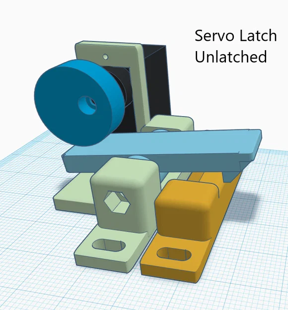 Servo Latch – Chốt servo cho hộp Geocache (Reverse Geo Cache Box) - Image 5