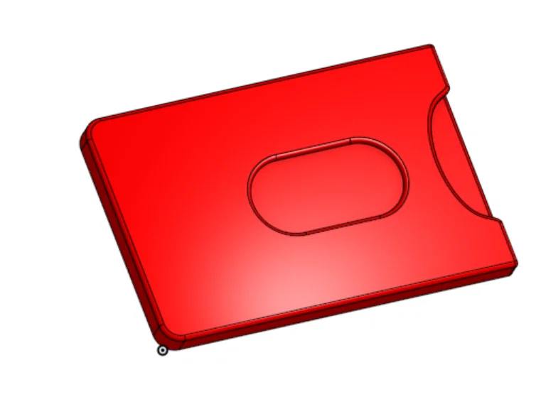 Mẫu hộp đựng thẻ Credit Card Case in 3D nhỏ gọn tiện lợi - Image 1