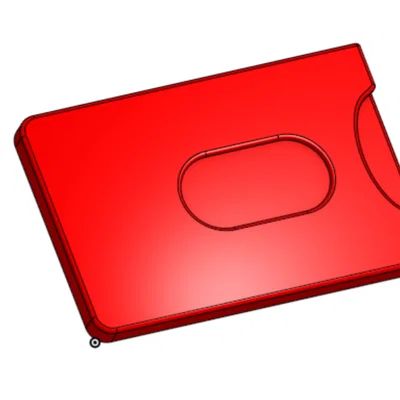 Mẫu hộp đựng thẻ Credit Card Case in 3D nhỏ gọn tiện lợi