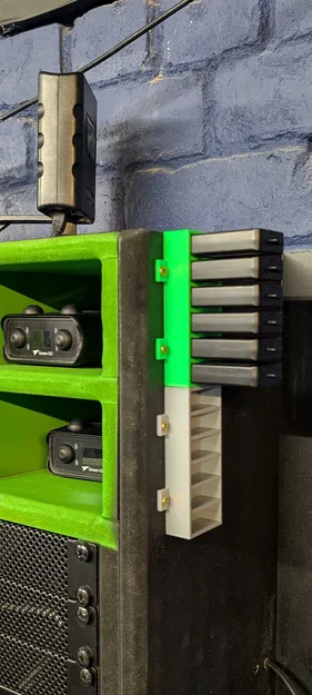 Khay lưu trữ pin Green-Go 6 vị trí (Green-Go Battery Storage) - Image 1
