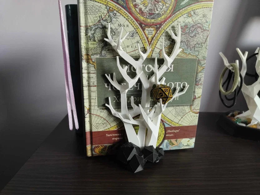 Kệ Chặn Sách Cây Tối Giản (Minimalistic Trees Book Holder) - Image 1