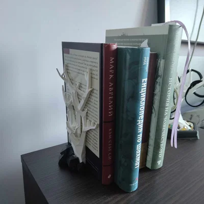 Kệ Chặn Sách Cây Tối Giản (Minimalistic Trees Book Holder)