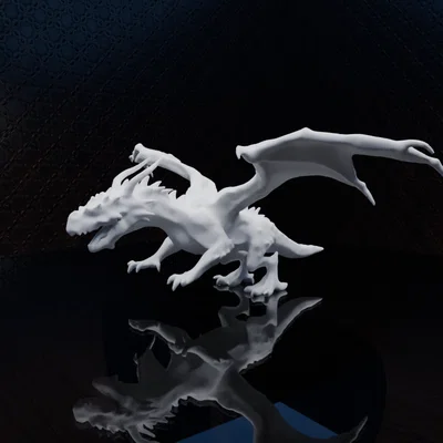 Tượng Rồng Oai Phong (Majestic Dragon Figurine)