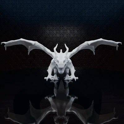 Tượng Rồng Oai Phong (Majestic Dragon Figurine)