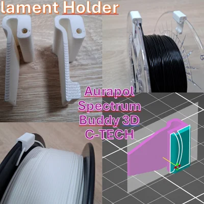 Giá đỡ filament cho Aurapol, Spectrum, Buddy3D, C-TECH