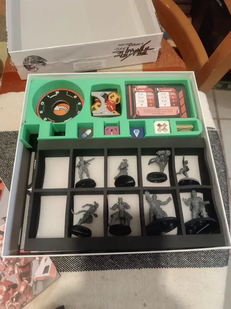 Khay in 3D sắp xếp phụ kiện board game Takkure gọn gàng - Image 1