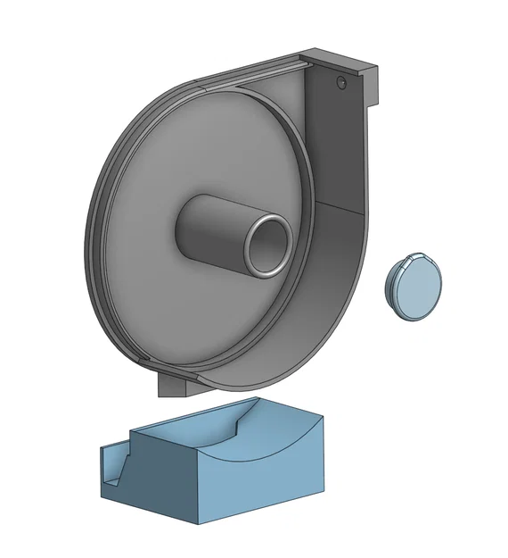 Giá đỡ cuộn nhựa cho máy in 3D Qidi X-Max 3 chắc chắn - Image 5