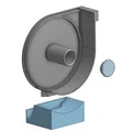 Giá đỡ cuộn nhựa cho máy in 3D Qidi X-Max 3 chắc chắn - Thumbnail 5