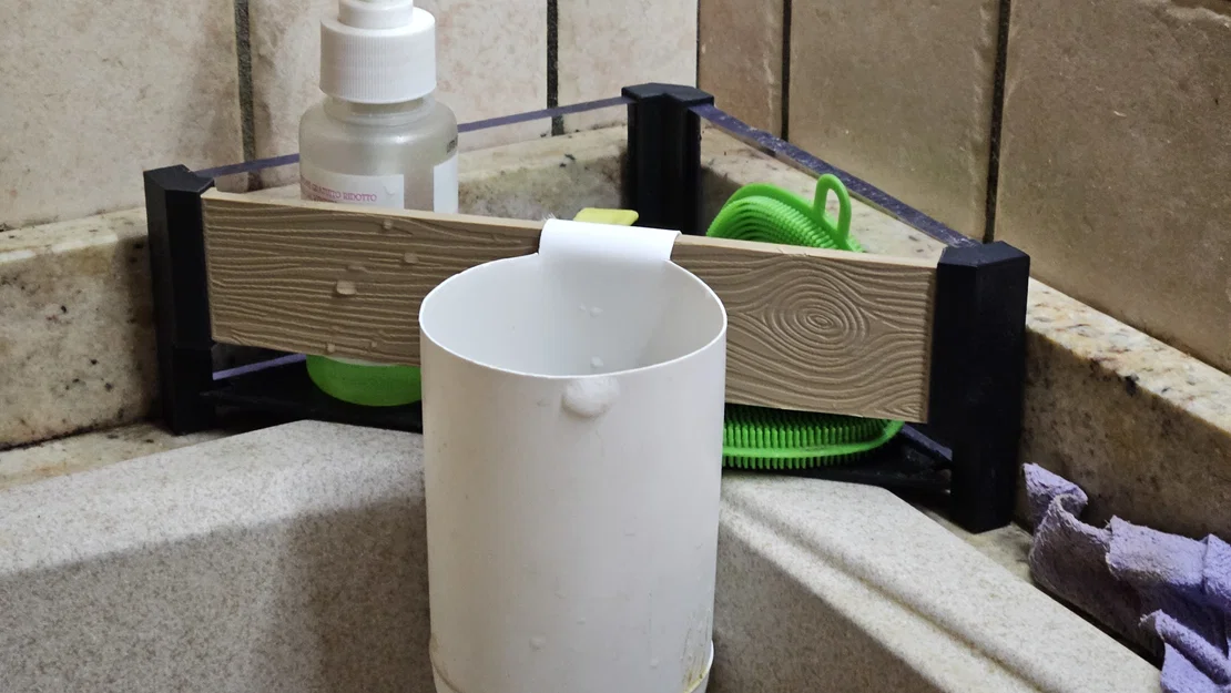 Kệ Góc Bồn Rửa (Corner Sink Organizer) - Image 4