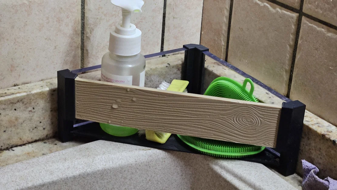 Kệ Góc Bồn Rửa (Corner Sink Organizer) - Image 5