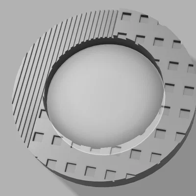 Base Converter - Đế chuyển đổi 28mm lên 40mm cho mô hình Warhammer