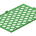 Tấm lưới tổ ong (Honeycomb Grill) 50x80mm cho máy tính và DIY - Thumbnail 2
