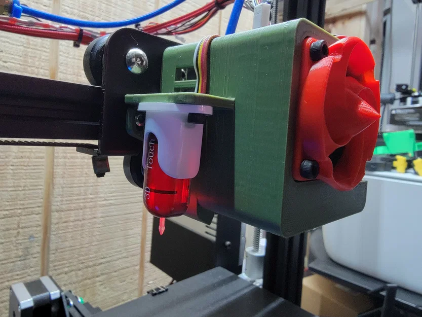 Ốp quạt 5015 cho Ender 3/3 Pro/CR-10/CR-10s kèm 3D Touch - Image 1