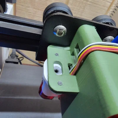 Ốp quạt 5015 cho Ender 3/3 Pro/CR-10/CR-10s kèm 3D Touch