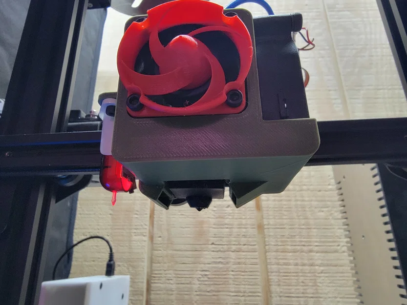 Ốp quạt 5015 cho Ender 3/3 Pro/CR-10/CR-10s kèm 3D Touch - Image 3