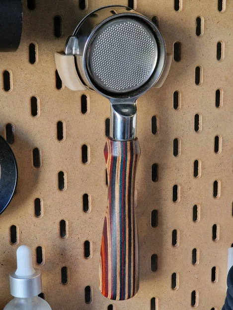 Portafilter Skadis Dock – Giá đỡ portafilter gắn IKEA Skadis - Image 1