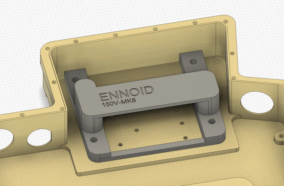 Đế gắn ENNOID 150V-MK8 cho CNC PubBox - Bản nâng cấp V2 chuẩn xác - Image 1