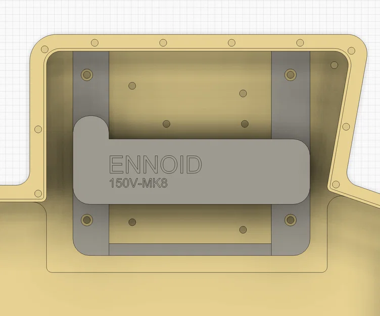 Đế gắn ENNOID 150V-MK8 cho CNC PubBox - Bản nâng cấp V2 chuẩn xác - Image 2