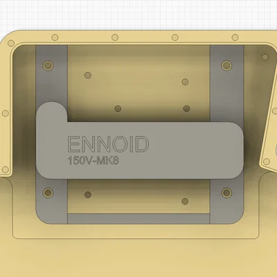Đế gắn ENNOID 150V-MK8 cho CNC PubBox - Bản nâng cấp V2 chuẩn xác