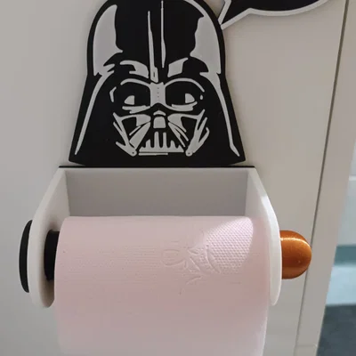 Dark Vador dérouleur de papier toilette – Darth Vader cầm kiếm gắn cuộn giấy