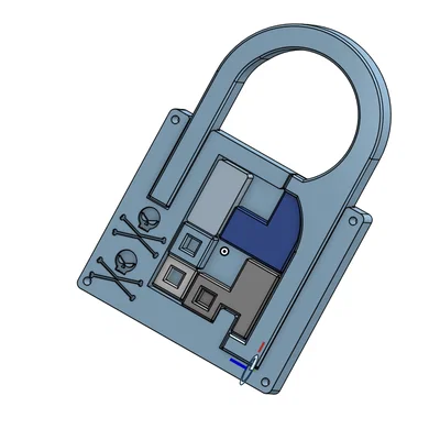 Einstein Lock (Puzzle) Reinforced - Ổ khóa puzzle gia cố