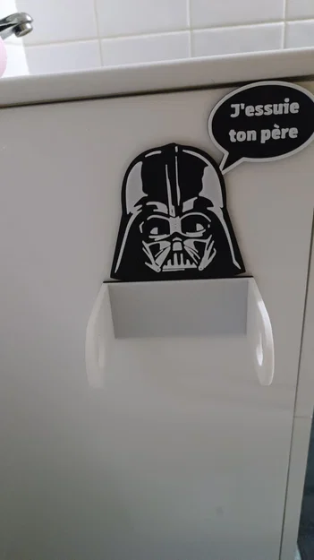 Dark Vador dérouleur de papier toilette – Darth Vader cầm kiếm gắn cuộn giấy - Image 3