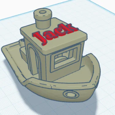 Mô hình Captain Jack Sparrows Benchy - Tàu thử nghiệm in 3D độc đáo