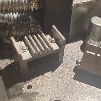 BTTF Time machine (1:8) Oscilloscope Heatsink (in ở 12%!)