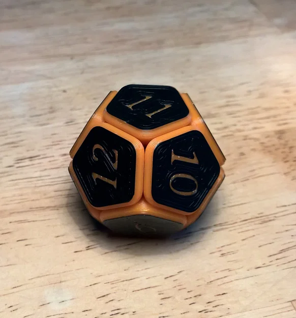 Squishy Fidget D12 (Xúc xắc 12 mặt bóp mềm) - Image 2