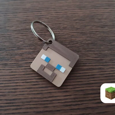 Steve | Minecraft Keychain Series