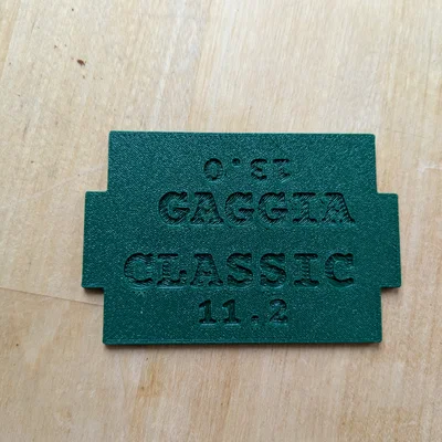 Dụng cụ đo bột cà phê Gaggia Classic Razor - Phụ kiện pha Espresso