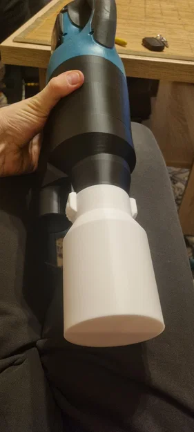 Bộ lọc ly tâm (Cyclone separator) 3D cho máy hút bụi cầm tay Makita - Image 1