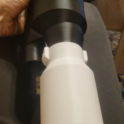 Bộ lọc ly tâm (Cyclone separator) 3D cho máy hút bụi cầm tay Makita