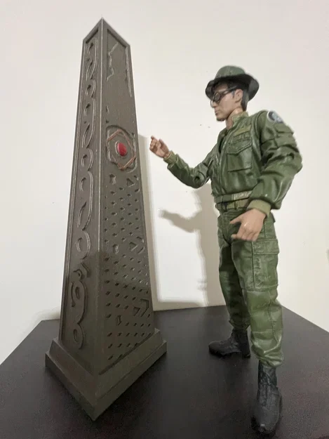 Mô hình cột đá Asgard Stargate SG1 trang trí độc đáo cho người hâm mộ - Image 2