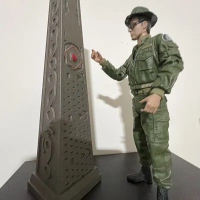 Mô hình cột đá Asgard Stargate SG1 trang trí độc đáo cho người hâm mộ