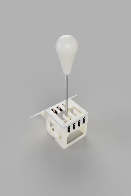 3D Printed Sim Racing H Shifter – Cần số H nhỏ gọn, rẻ, dễ lắp - Image 2
