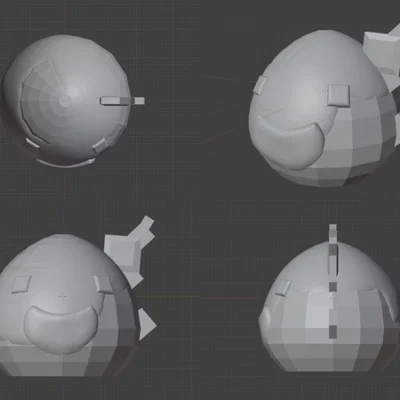 Mô hình Glitch Slime trong Slime Rancher - Đồ trang trí in 3D độc đáo