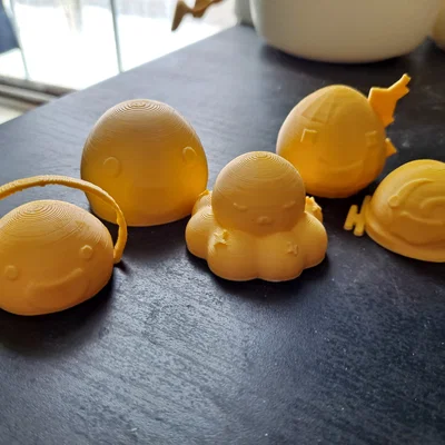 Mô hình Glitch Slime trong Slime Rancher - Đồ trang trí in 3D độc đáo