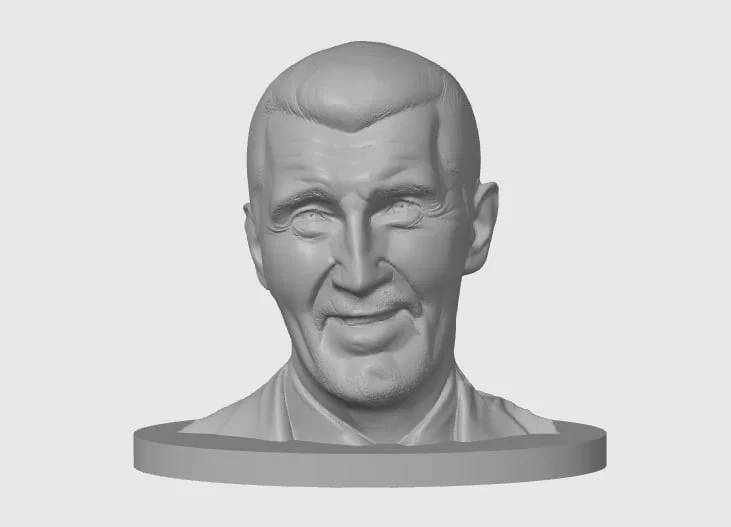 Mô hình tượng Andrej Babiš (12cm) - File in 3D chi tiết - Image 3