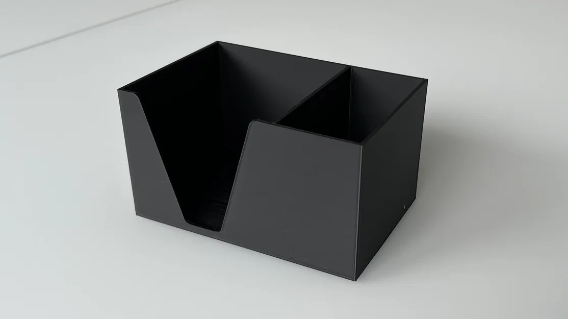 Hộp organizer để bàn có ngăn đựng giấy note (sticky notes) - Image 1